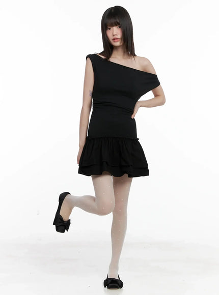 asymmetrical-ruffle-off-shoulder-dress-il531