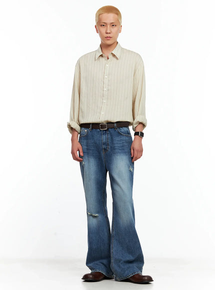 mens-vintage-distressed-flare-jeans-il514