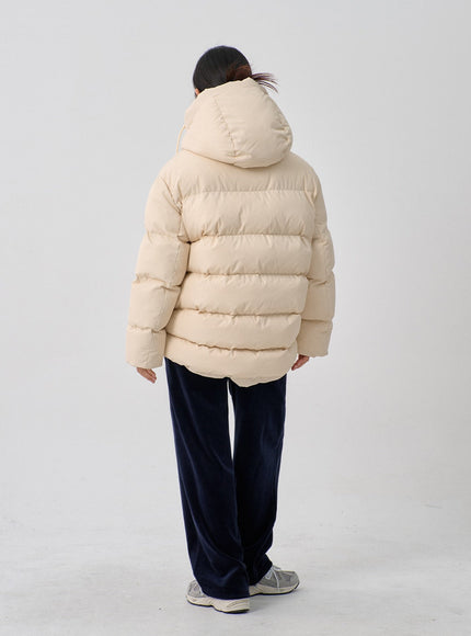 Oversize Hooded Puffer Jacket CN10