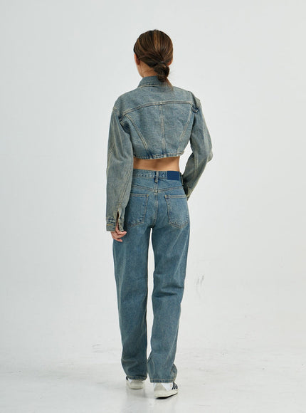 Silvia Washing Jeans Jacket CS27