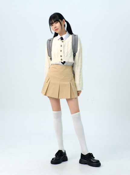 double-pocket-pleated-mini-skirt-ig312