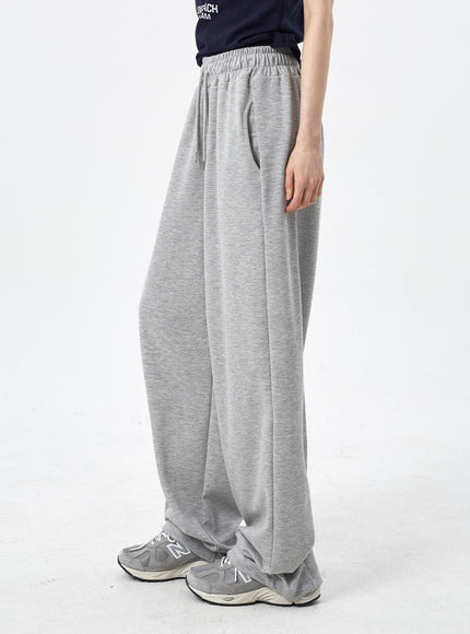 Color Wide Leg Sweatpants CM310