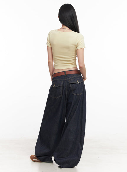 slim-fit-bolero-tee-iy516