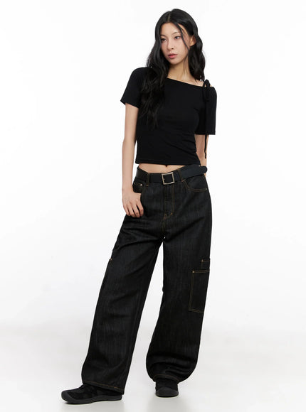 asymmetric-shoulder-tie-t-shirt-ig508
