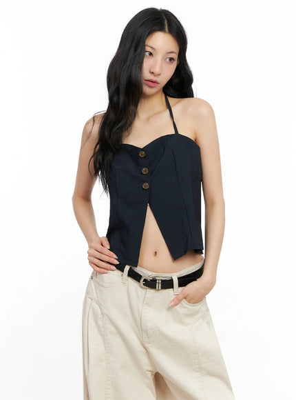 buttoned-halter-neck-top-ig508