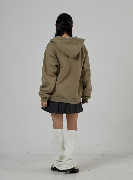 Graphic Zipper Hoodie Sweatshirt Unisex CD26