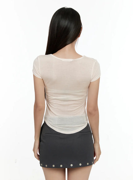 sheer-short-sleeve-snap-top-cg501