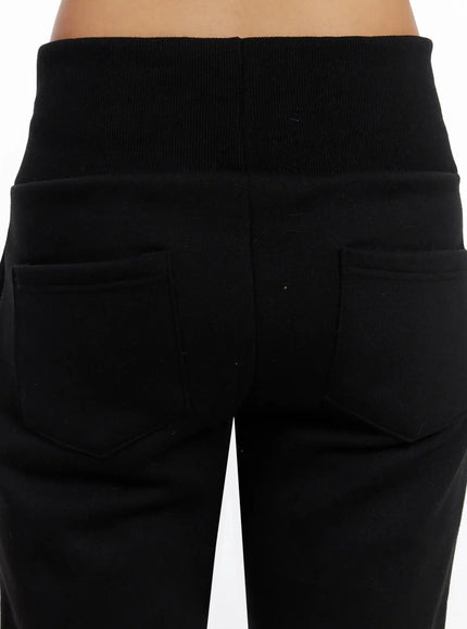 Graphic Bootcut Pants IN528