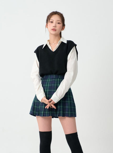 Cotton Cropped Long Sleeve T-Shirt IS15