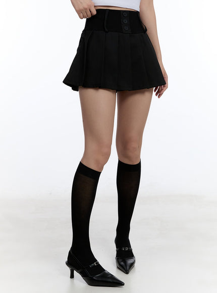 pleated-buttoned-mini-skirt-iu503
