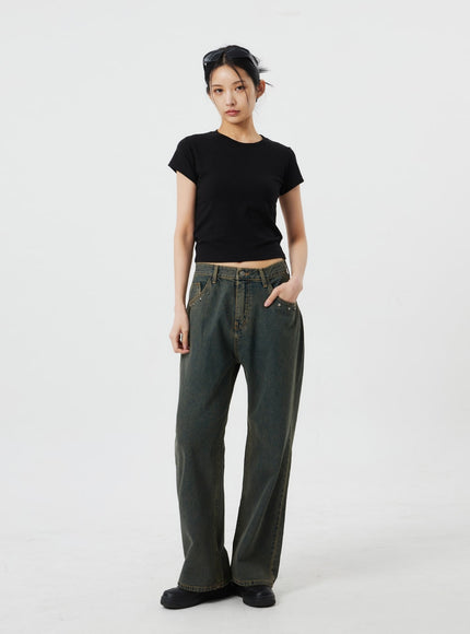 Cropped Basic Tee CF321