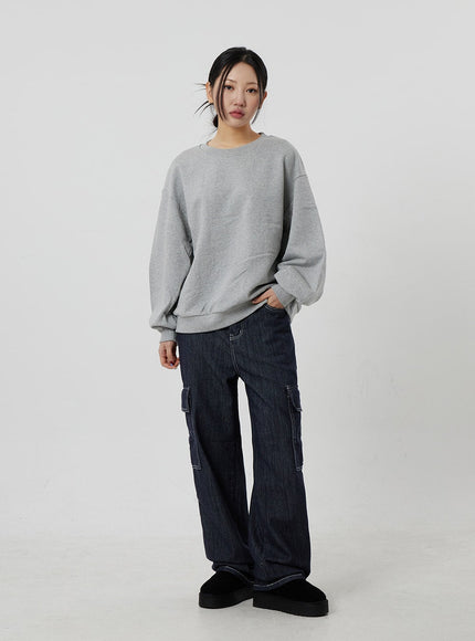 Wide Cargo Jeans CF302