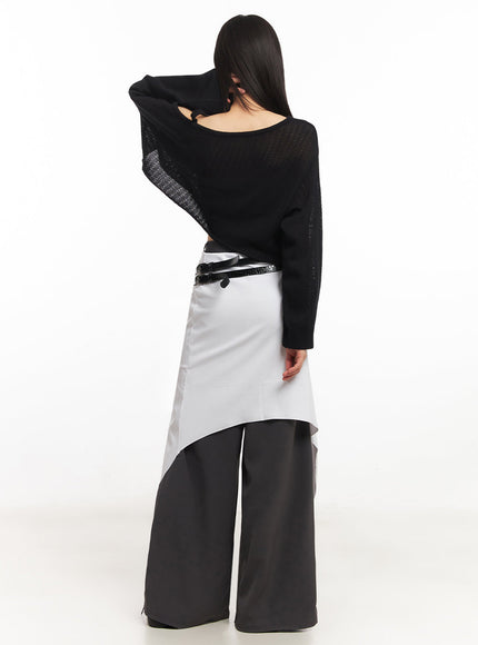 one-shoulder-strap-long-sleeve-crop-top-iy502