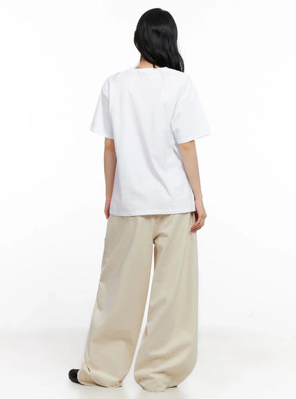 05 Graphic Print Short-Sleeve Tee IG508