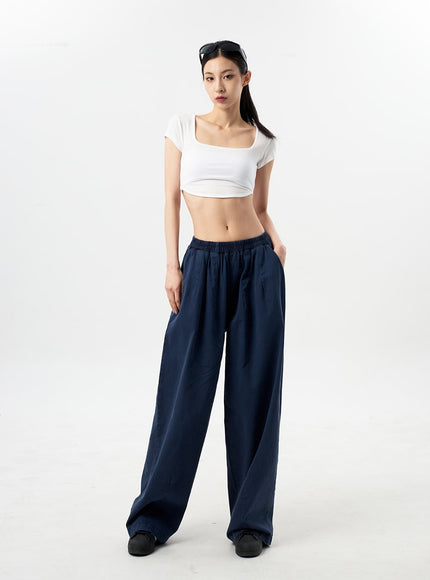 Low Rise Cotton Pants CY312
