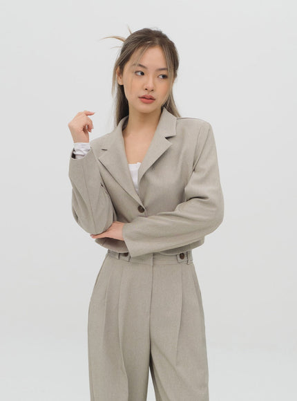 Scoop Neck Long Sleeve T Shirt with Front Buttons CM2