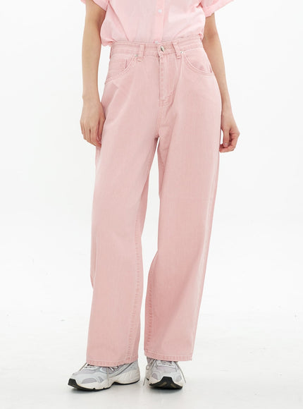 Wide Leg Cotton Pants CA05