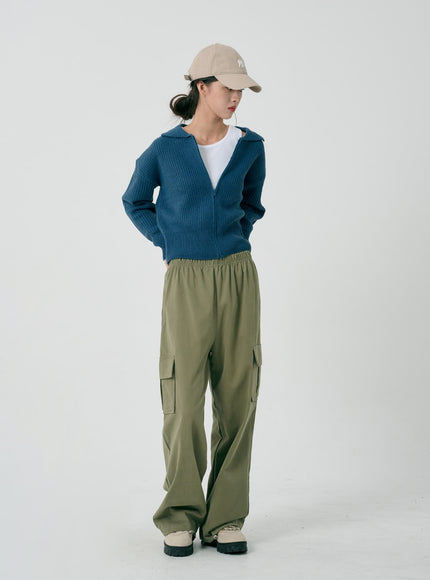 Cargo Wide Pants ID08
