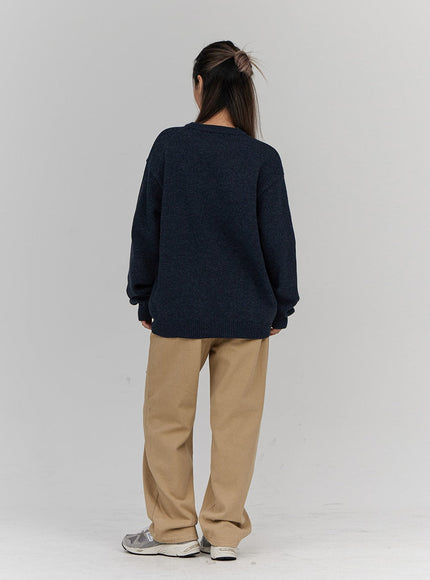 Round Neck Knit Unisex CN18