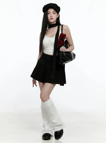 ribbon-pleated-mini-skirt-io527