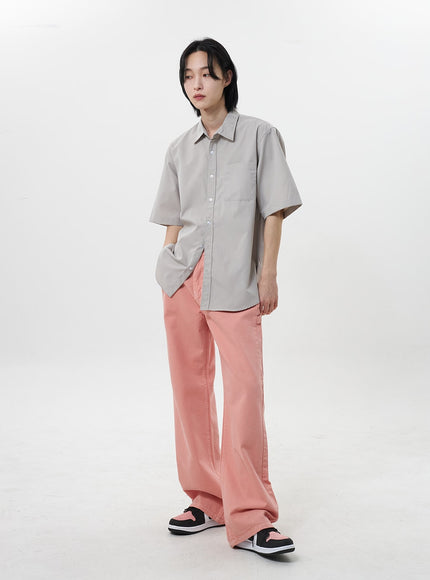 Color Cotton Pants Unisex CY318