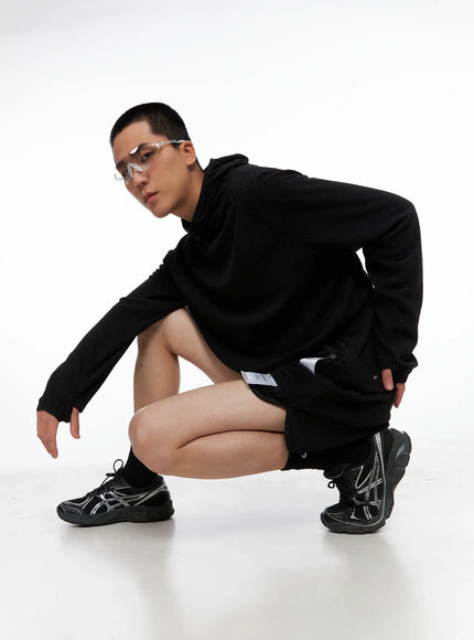 mens-textured-label-detail-shorts-us502