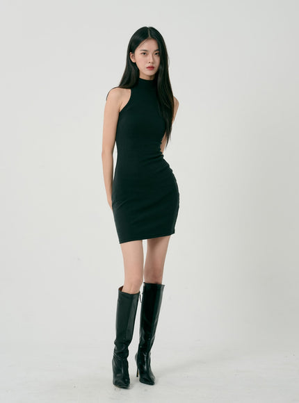 Bolero And Sleeveless Mini Dress Set ID07