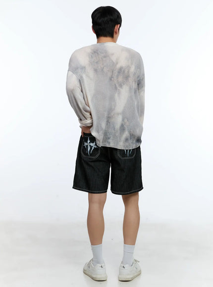 mens-pleated-denim-jorts-il517