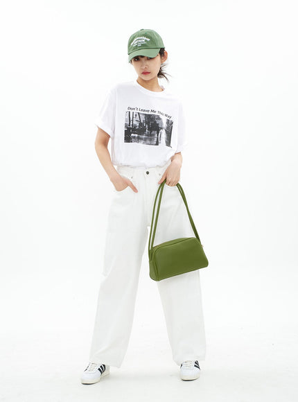 Wide Leg Cotton Pants CA05