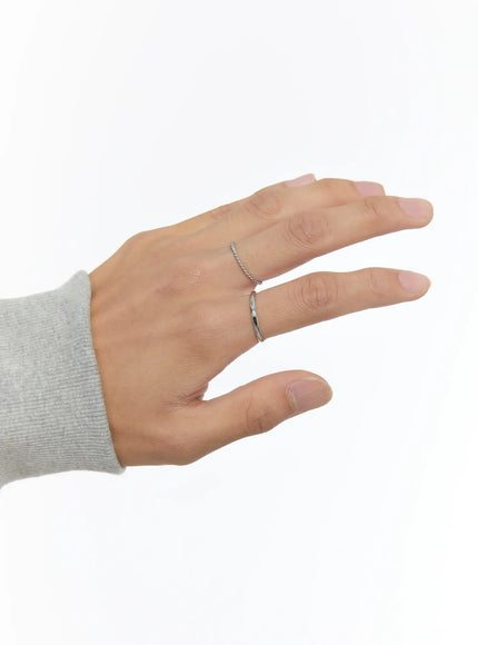 Men's Sleek Minimal Ring IS529