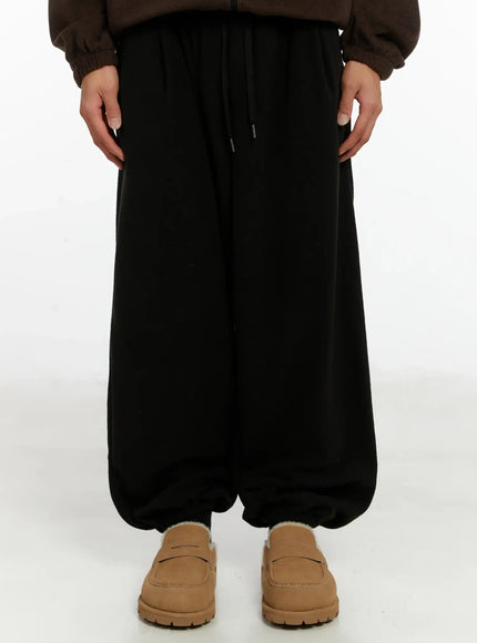 mens-fleece-jogger-sweatpants-id524 / Black