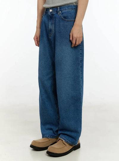 mens-wide-leg-jeans-in503 / Blue
