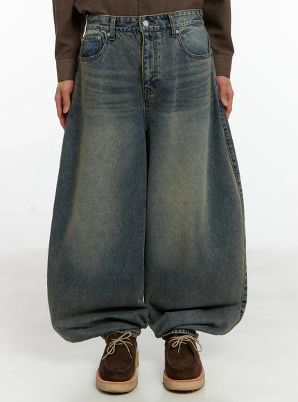mens-oversized-balloon-jeans-id524 / Blue