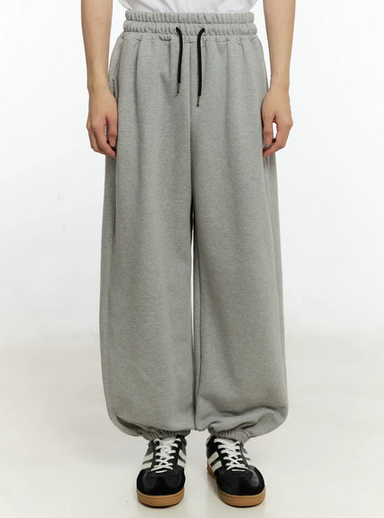 mens-versatile-balloon-fit-sweatpants-io531 / Gray