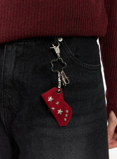 star-studded-keychain-id515 / Red