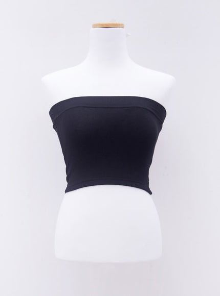 Basic Cropped Tube Top L1002