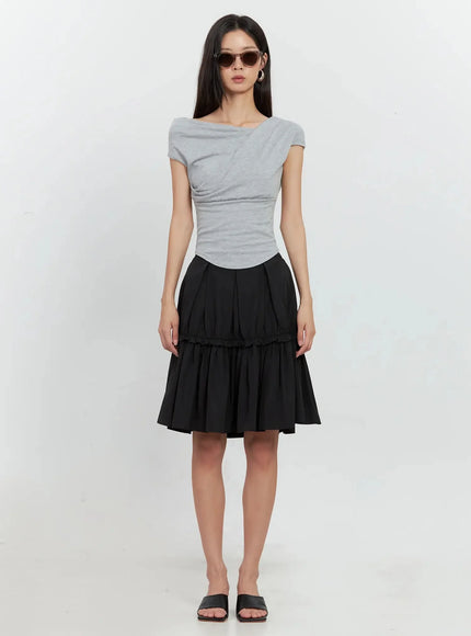 pleated-nylon-midi-skirt-is516