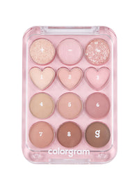 Pin Point Eyeshadow Palette (9.9g) - 02 Pink+Mauve=♥