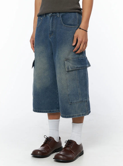 mens-vintage-denim-cargo-shorts-iu503