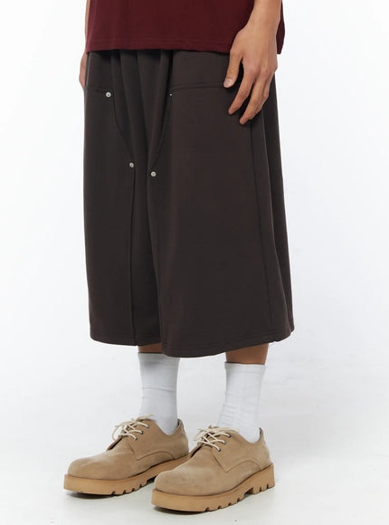 mens-dark-brown-bermuda-sweat-shorts-iu503