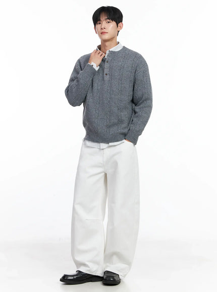 mens-white-wide-leg-cotton-pants-ij521