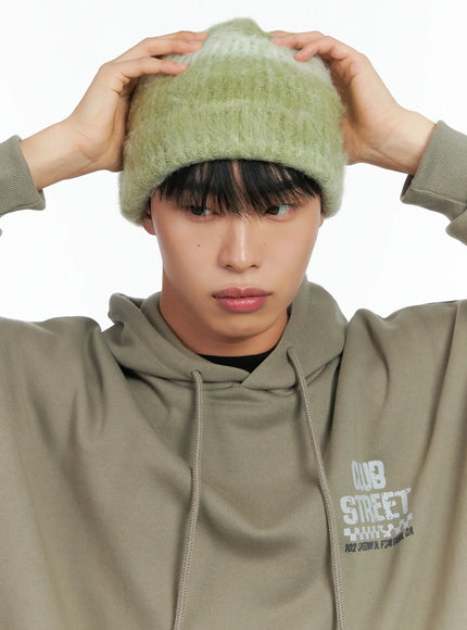 cozy-mohair-beanie-in518-1 / Light green