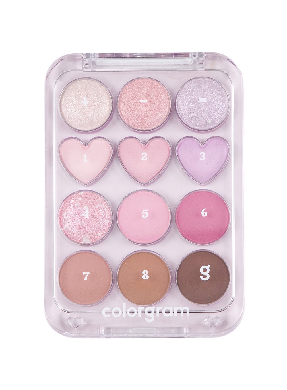 Pin Point Eyeshadow Palette (9.9g) - 03 Pink+Lavender=♥