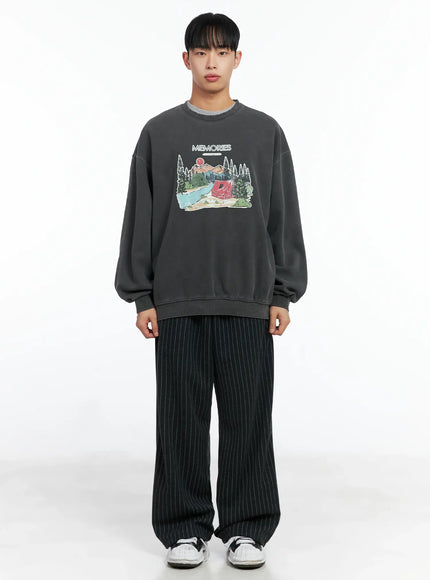 Men's Memories Graphic Sweatshirt IN518