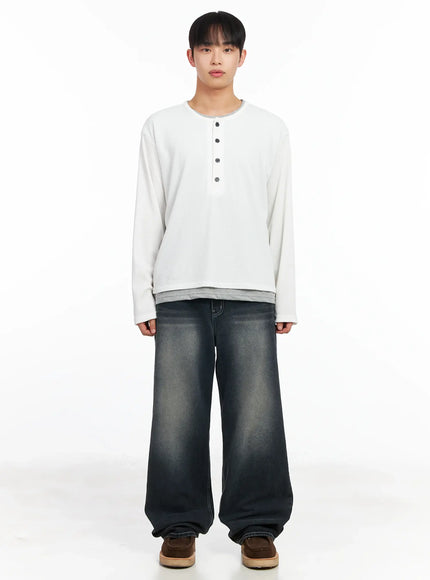 mens-layered-waffle-henley-long-sleeve-tee-im511