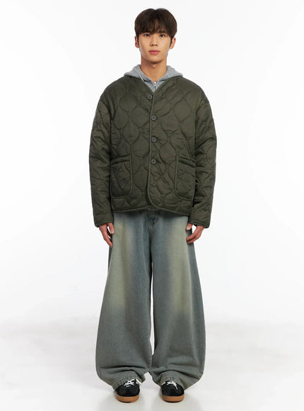 Men's Relaxed Fit Wide Jeans ID511