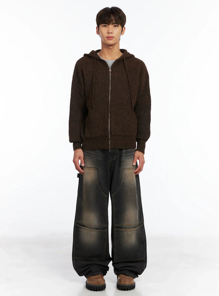 mens-brushed-wool-knit-zip-up-hoodie-id511