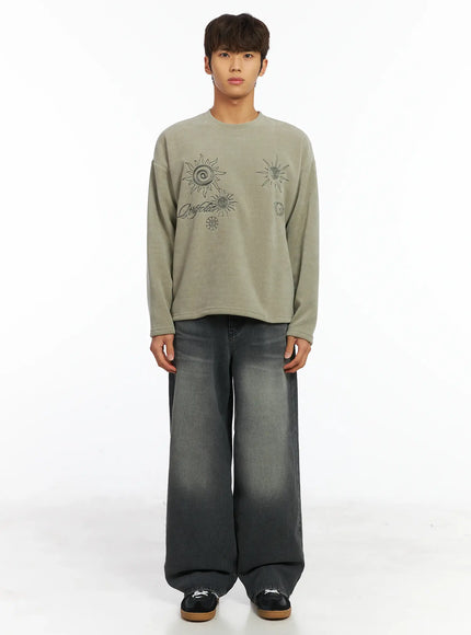 mens-graphic-fleece-long-sleeve-top-ij514