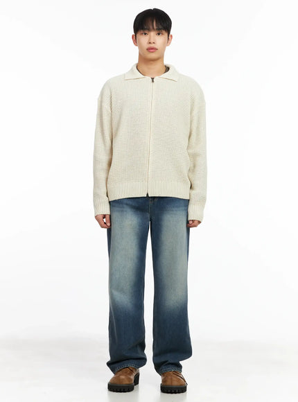 mens-waffle-knit-zip-up-cardigan-im511