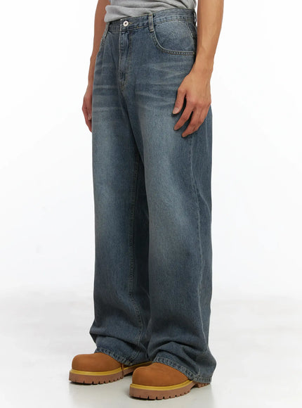 mens-washed-semi-flared-jeans-ij514